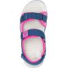 Kamik girl’s Ankle Strap Sandal(Navy/Magenta)