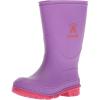 Kamik Kids Stomp Waterproof Rain Boots,Purple,6