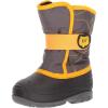 Kamik Snowbug3 Snow Boot (Toddler)(Charcoal/Yellow)