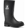 Kamik Stomp Rain Boot for Kids – Waterproof and Warm Felt Footbed(Black)