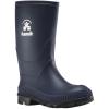 Kamik Stomp Rain Boot for Kids – Waterproof and Warm Felt Footbed(Navy/Black)