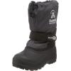 Kamik Unisex-Child Waterbugwide(Charcoal Grey)