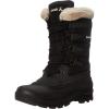 Kamik Women’s Shellback Insulated Winter Boot,White,(Black)