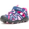 Kamik boy’s Kick (Toddler/Little Big Kid) Closed Sandals(Light Navy)
