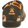 Kamik Crab Water Shoe(Black Orange Charcoal)