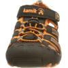 Kamik Crab Water Shoe(Black Orange Charcoal)