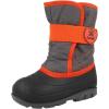 Kamik Baby SNOWBUG3 Snow Boot(Charcoal/Flame)